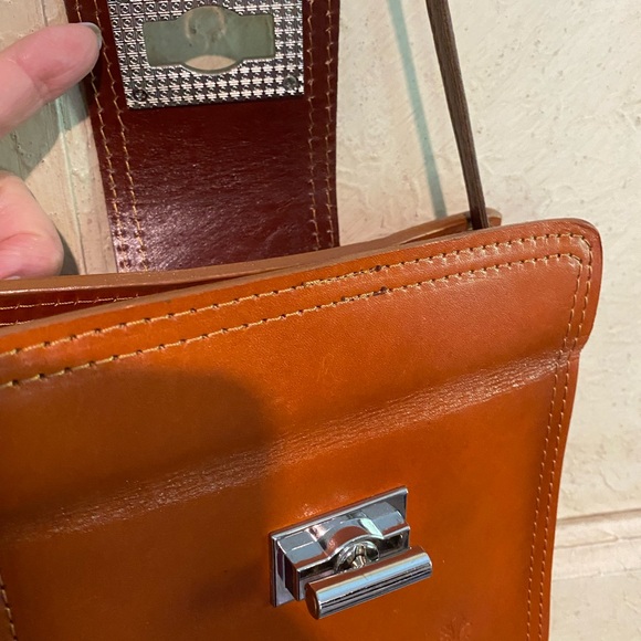 Vera Pelle leather purse, made in Italy. - Picture 3 of 6